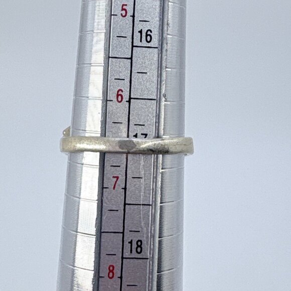 VTG Sterling Silver 925 Dolphin Design Openwork Statement Ring Size 6.5 - Picture 9 of 9